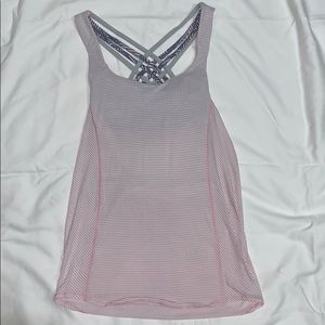 Lululemon top with built in bra